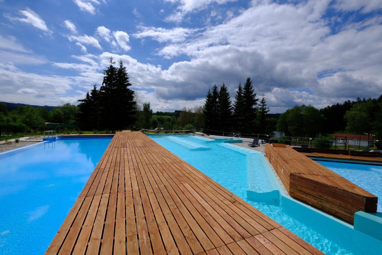 Lipno-Frymburk Wellnes Apt D 103 Esterno foto